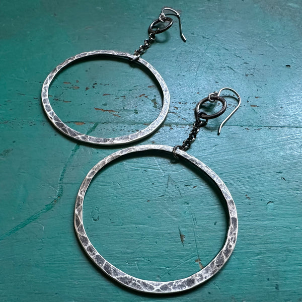 Sterling Silver Tethered Circles