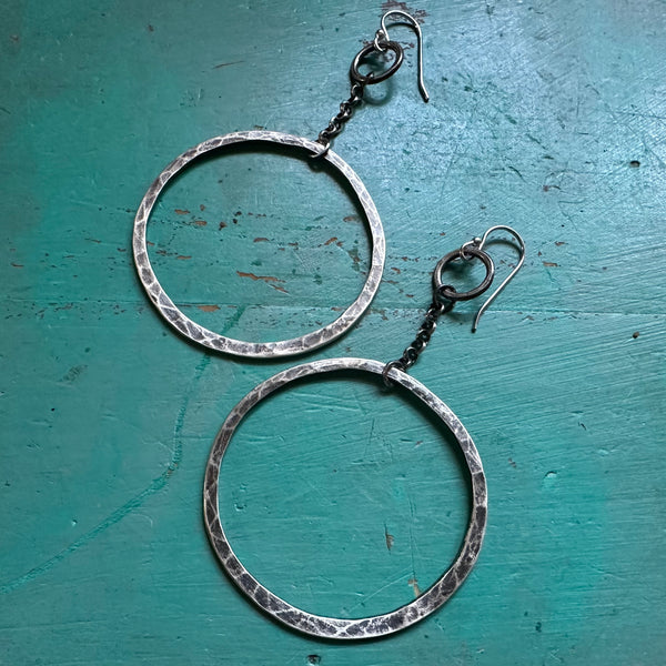 Sterling Silver Tethered Circles