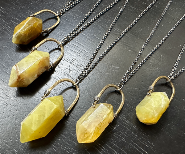 New Fall Colors - Andesine, Jasper and Yellow Opal!