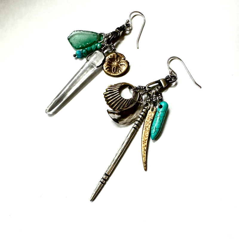 Nomadic Drop Base Earrings