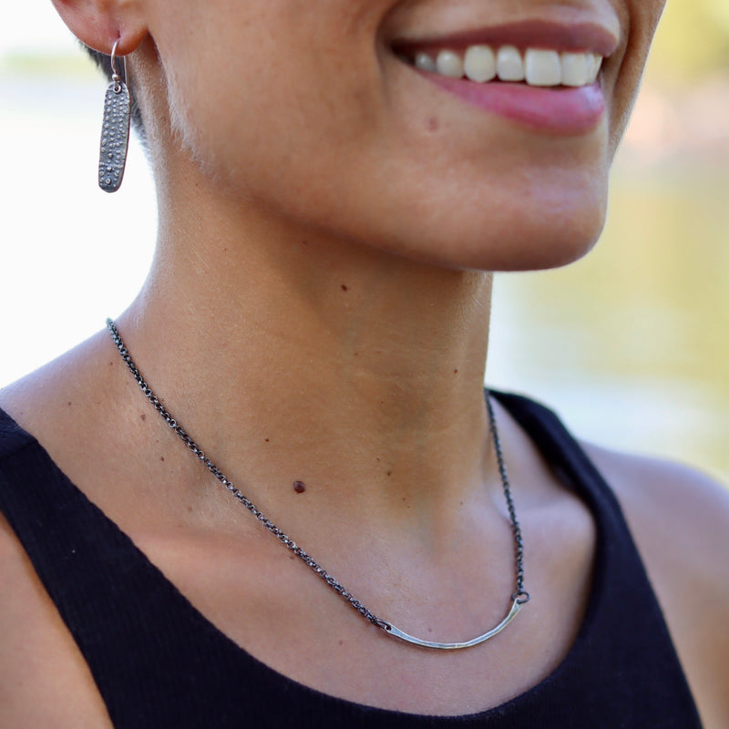 NEW! SMALL Silver Relic Earrings