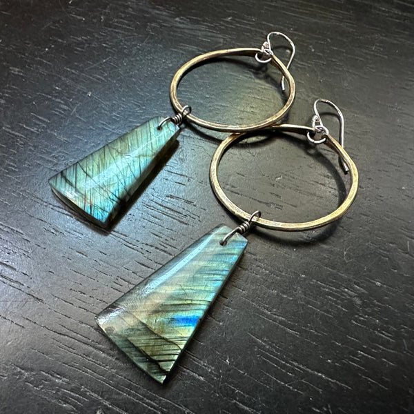 Labradorite Dangles