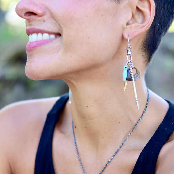 Nomadic Drop Base Earrings