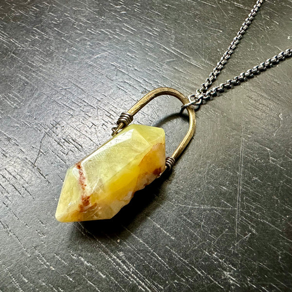 #1 NEW Yellow Opal Taliswoman Necklace #1