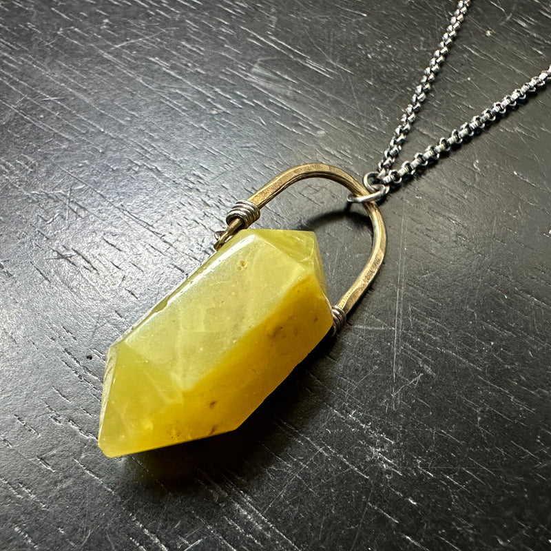 #3 NEW Yellow Opal Taliswoman Necklace #3