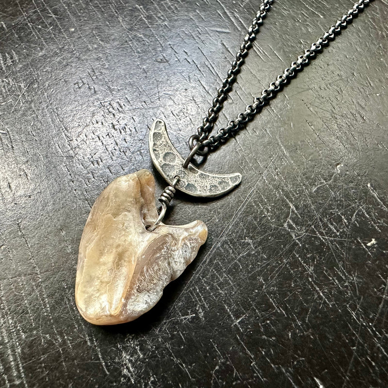 #2 Vermont Shell Remnant Pendant OOAK #2