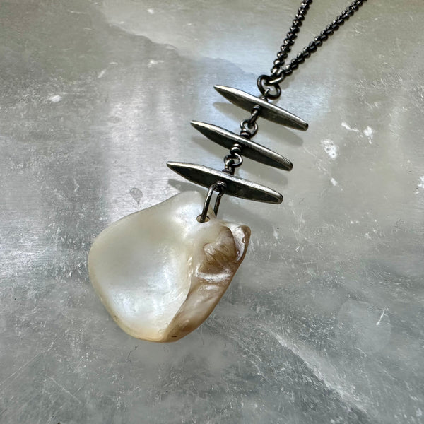 #1 Vermont Shell Remnant Pendant OOAK #1