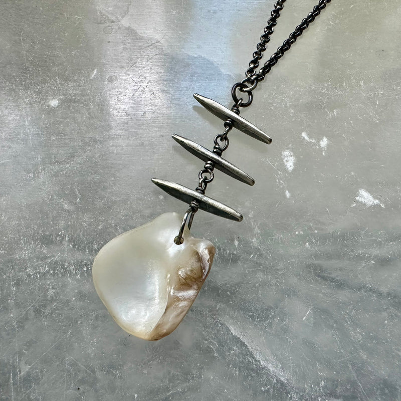 #1 Vermont Shell Remnant Pendant OOAK #1