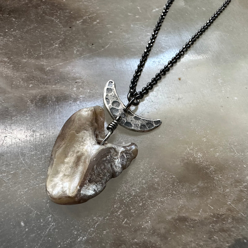#2 Vermont Shell Remnant Pendant OOAK #2