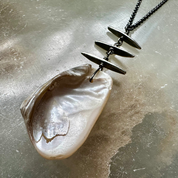 #3 Vermont Shell Remnant Pendant OOAK #3