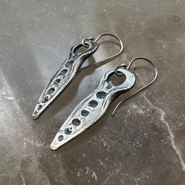 Sterling Silver Oracle Earrings