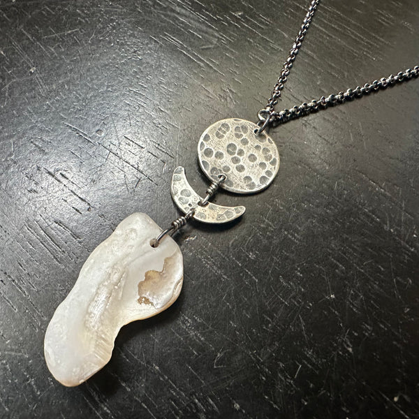 #11 Vermont Shell Remnant Pendant OOAK #11