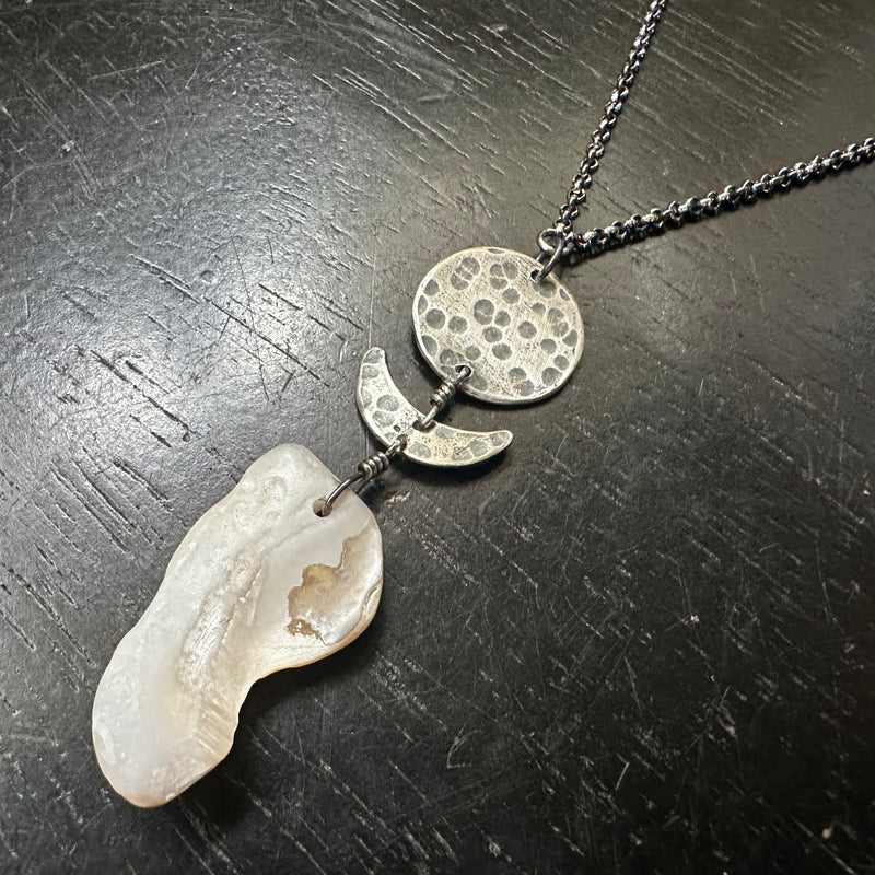 #11 Vermont Shell Remnant Pendant OOAK #11