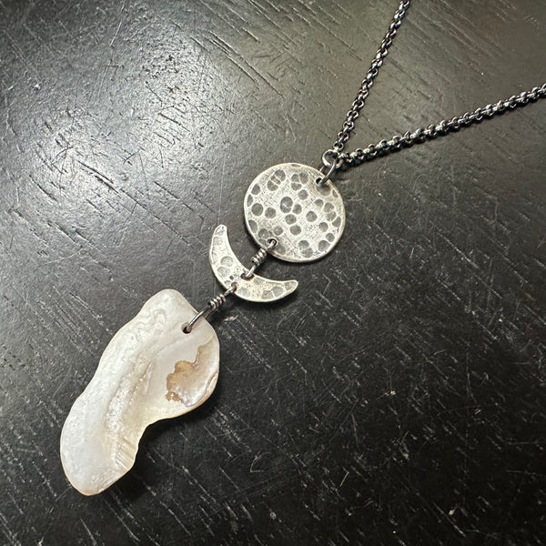 #11 Vermont Shell Remnant Pendant OOAK #11