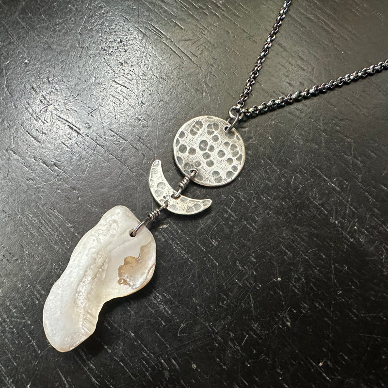 #11 Vermont Shell Remnant Pendant OOAK #11