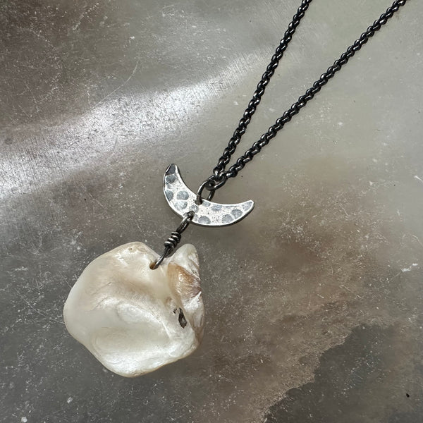 #9 Vermont Shell Remnant Pendant OOAK #9