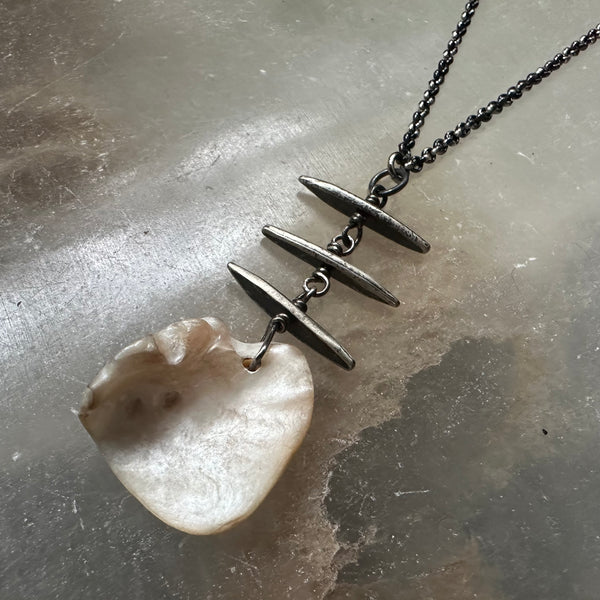 #10 Vermont Shell Remnant Pendant OOAK #10