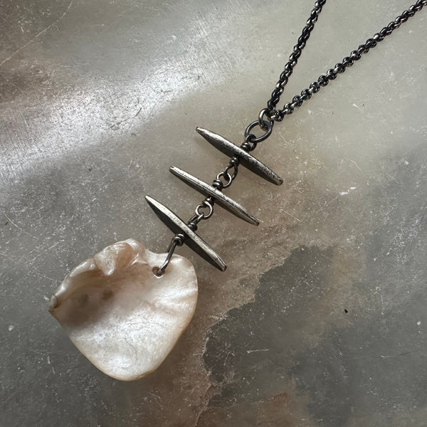 #10 Vermont Shell Remnant Pendant OOAK #10