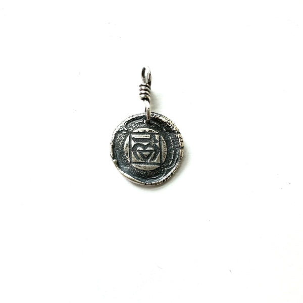 Silver Chakra Charms