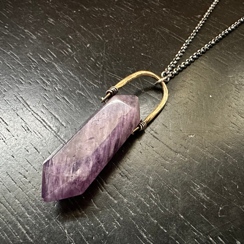 Amethyst Taliswoman Pendant