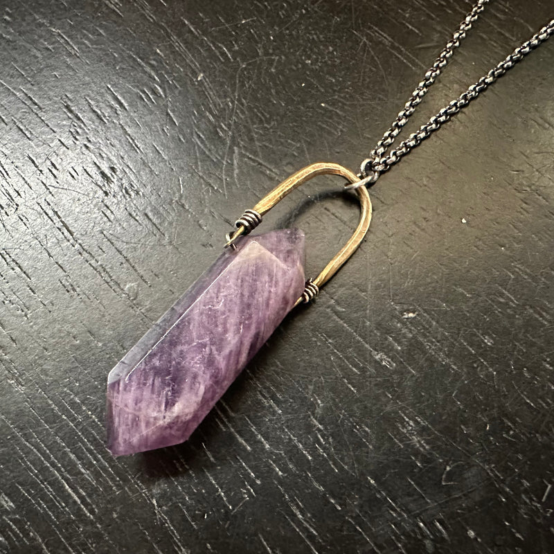 Amethyst Taliswoman Pendant