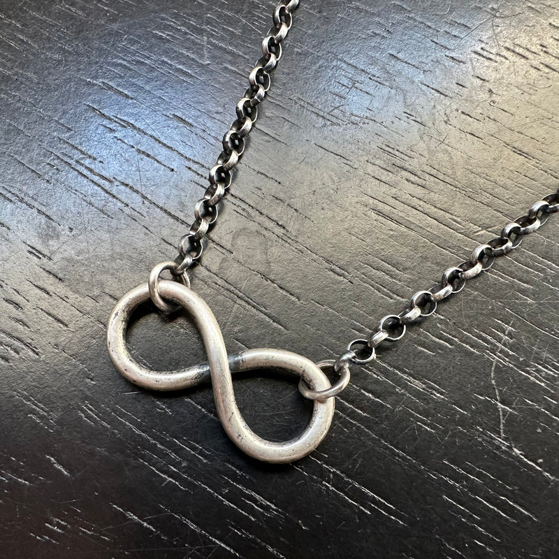 Silver Infinity Symbol Necklace