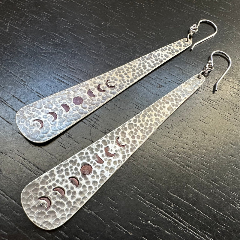 Phased Large Sterling Silver Tapers