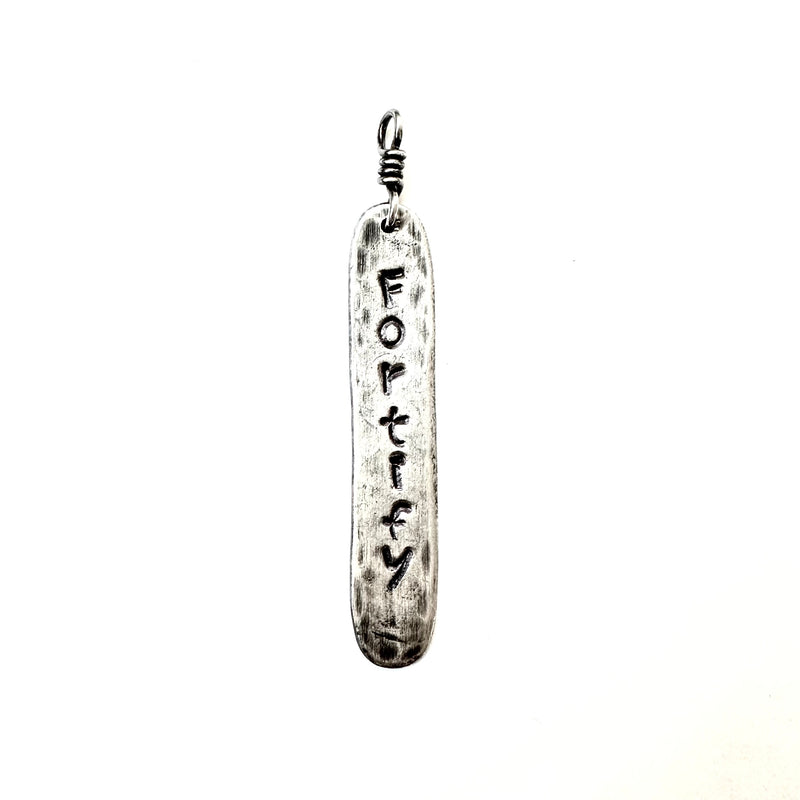 Wear Your Word Amulet - Silver - 2 Sizes