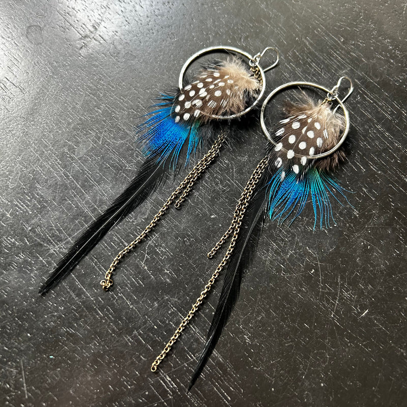 LIMITED BATCH! Tiny Taliswoman Faceted Amazonite "Chiclets" in GOLD Bails/wraps and Earwires!