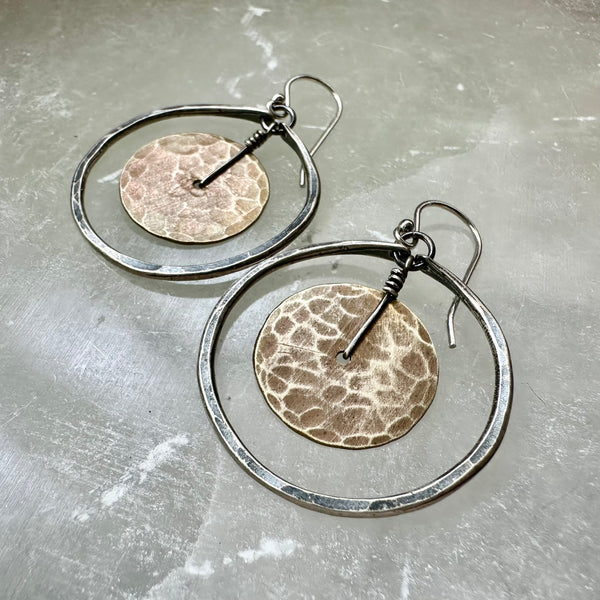 Circles Within Earrings