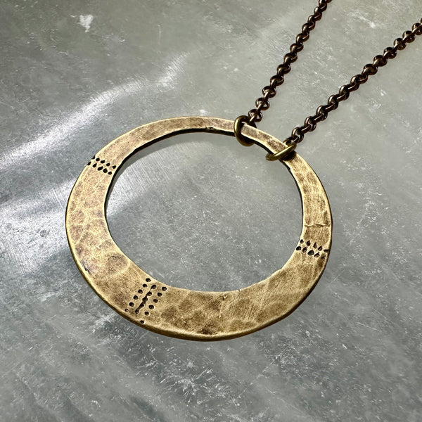 Brass Divine Necklace