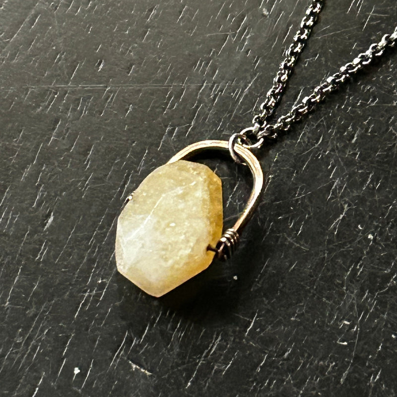 #1 CITRINE Taliswoman Necklace OOAK #1