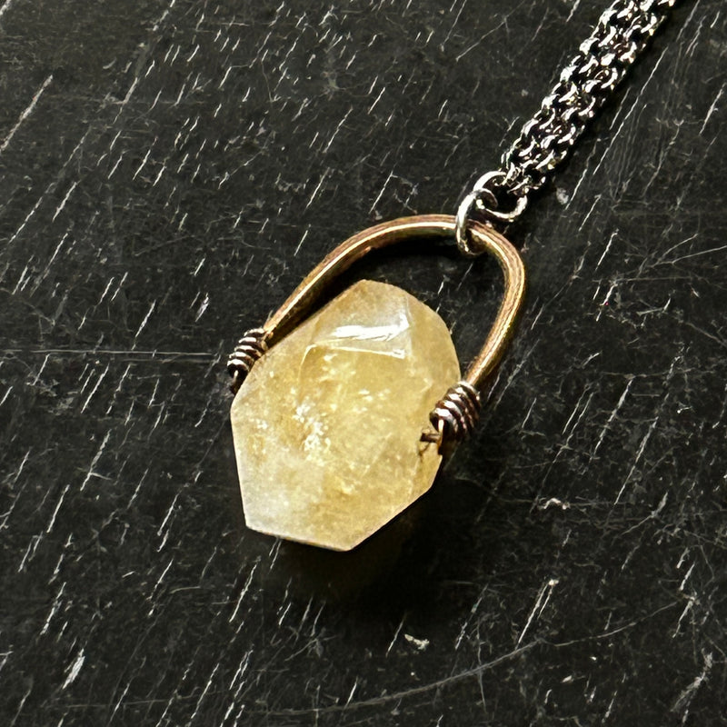 #1 CITRINE Taliswoman Necklace OOAK #1