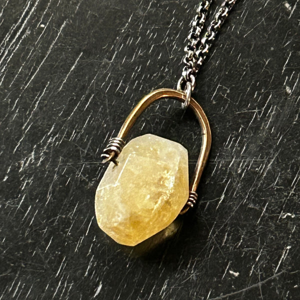 #1 CITRINE Taliswoman Necklace OOAK #1