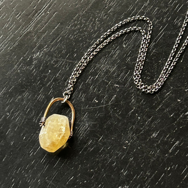 #1 CITRINE Taliswoman Necklace OOAK #1