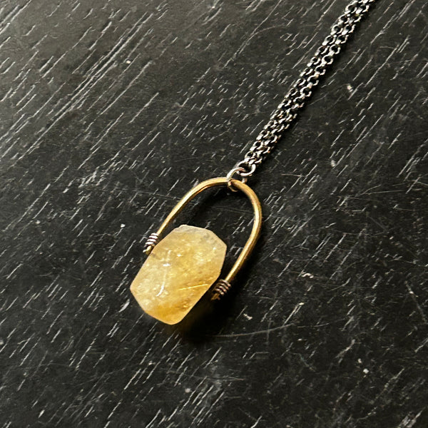 #2 CITRINE Taliswoman Necklace OOAK #2