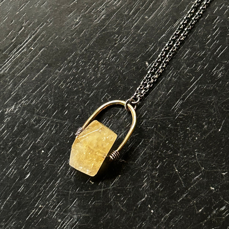 #2 CITRINE Taliswoman Necklace OOAK #2