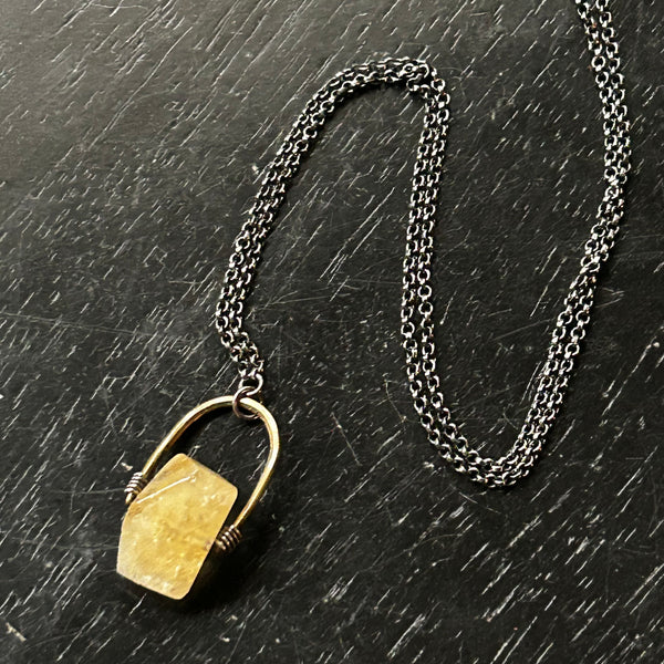 #2 CITRINE Taliswoman Necklace OOAK #2