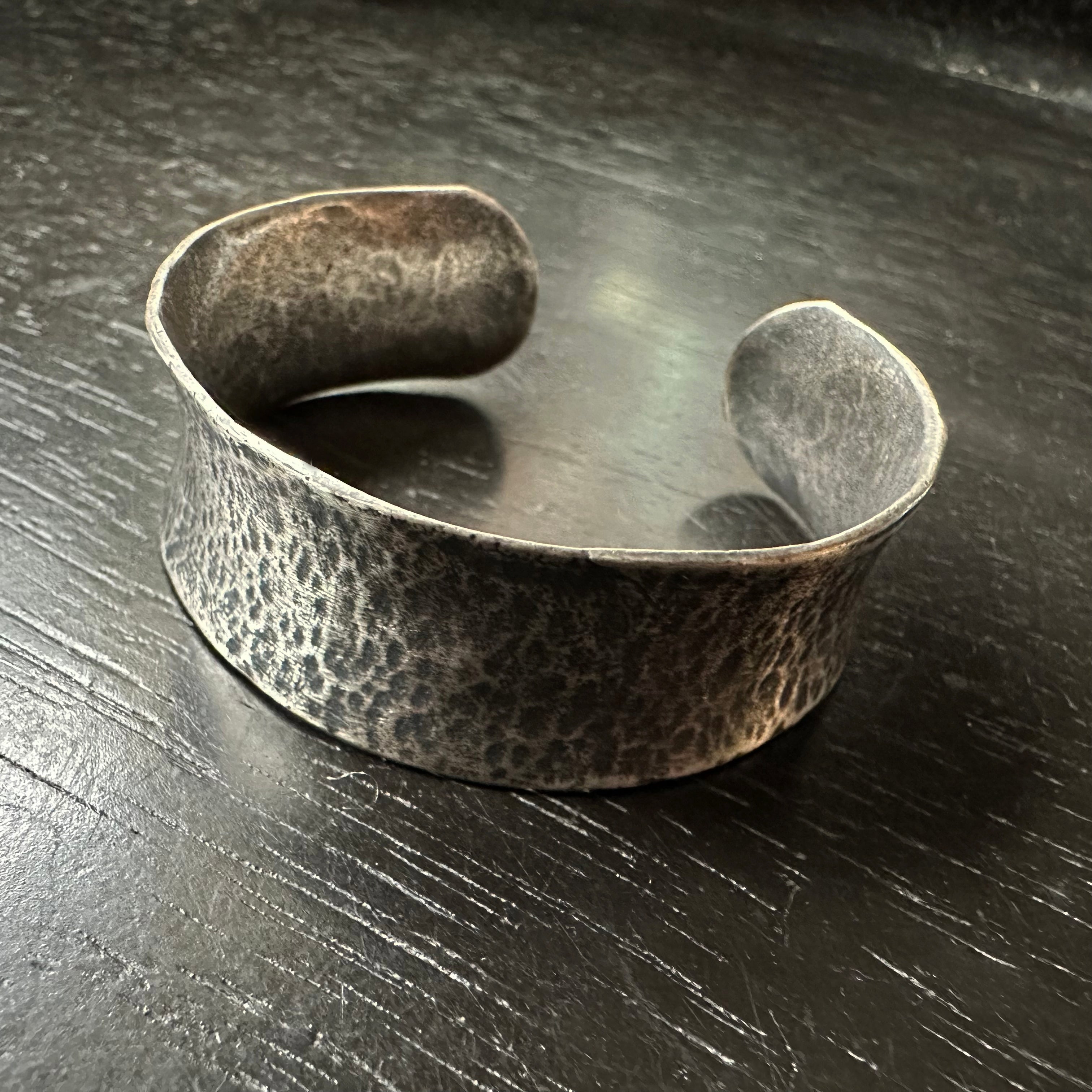 RRL - Hammered Sterling Silver Cuff - Men - Silver RRL