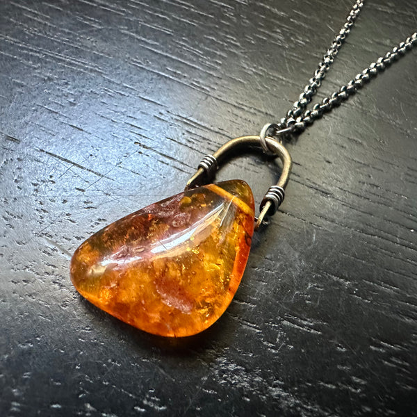 Amber Taliswoman Necklace #3