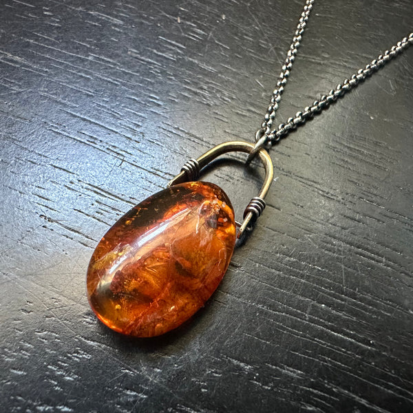 Amber Taliswoman Necklace #4