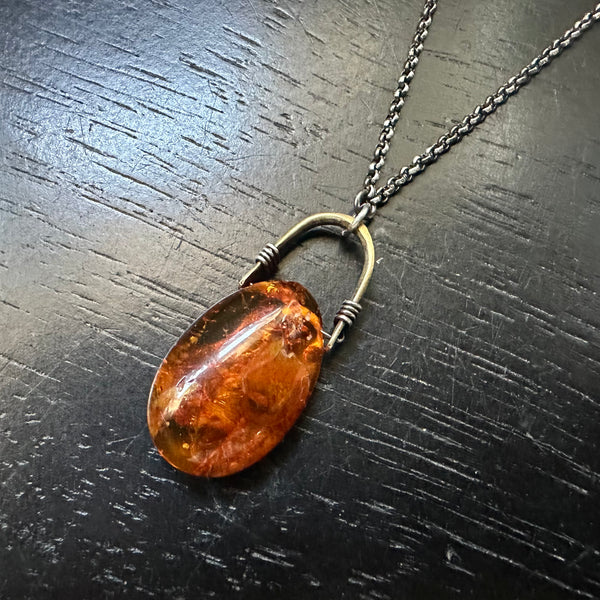 Amber Taliswoman Necklace #4