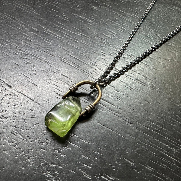 #2 AUGUST PERIDOT Tiny Taliswoman Necklace