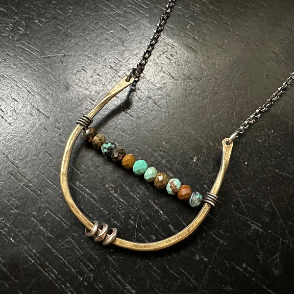 Artemis Necklace with Your Choice of Crystal