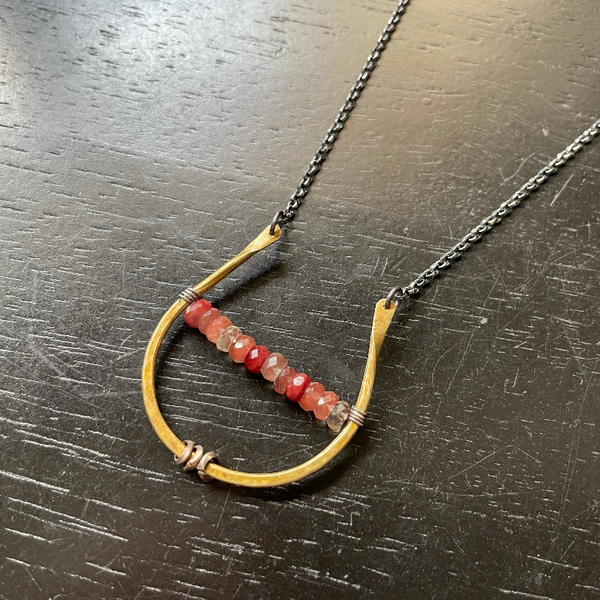 Artemis Necklace with Your Choice of Crystal