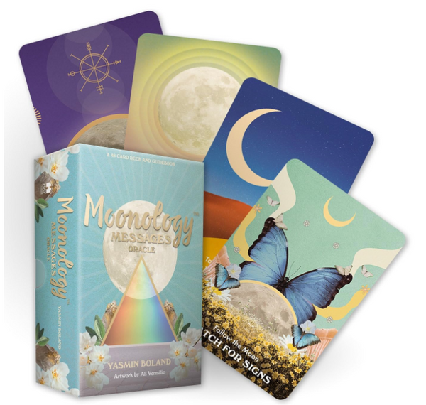 MOONOLOGY "MESSAGES"  48 Card ORACLE DECK & GUIDEBOOK