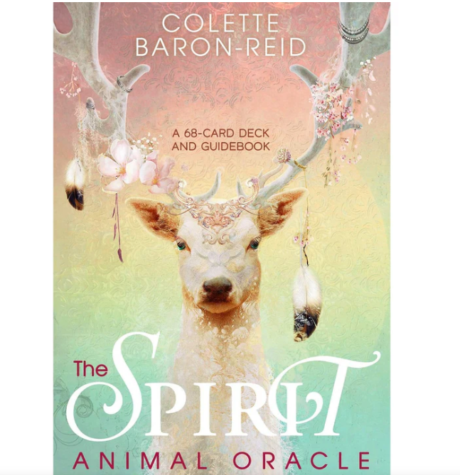 The SPIRIT ANIMAL POCKET ORACLE 68 Card Deck/Metal Case