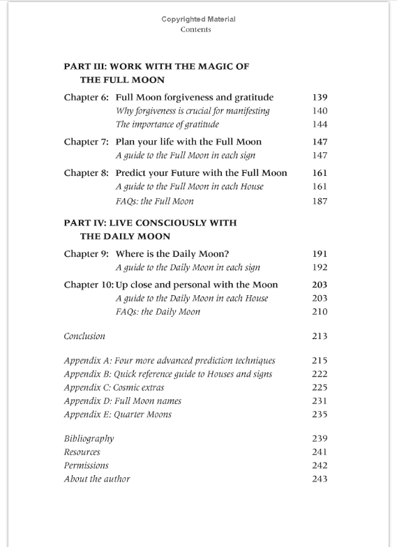 Moonology: Working with the Magic of Lunar Cycles Paperback