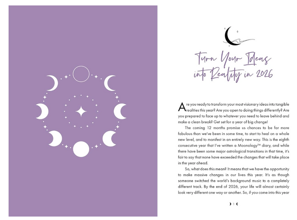 MOONOLOGY DIARY 2026