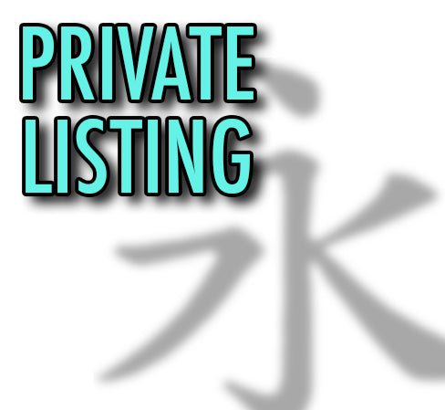 PRIVATE LISTING FOR JESSICA- make matches for x2 pairs:
